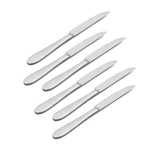 New in packaging!! ONEIDA Vale Everyday Flatware Dinner Knives, Set Of 6